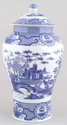Vase with Cover Gothic Castle